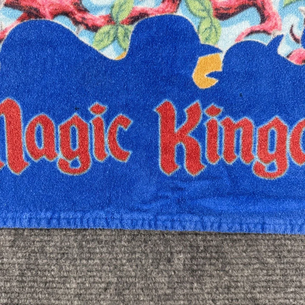 Vintage Disney Splash Mountain Beach Towel Magic Kingdom Brer Rabbit Fox Bear